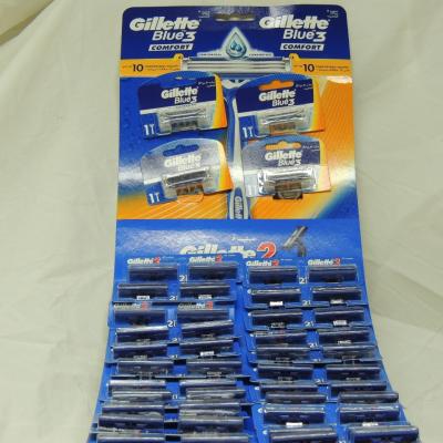 شفرات(Gillette 2)+4(Blue 3)